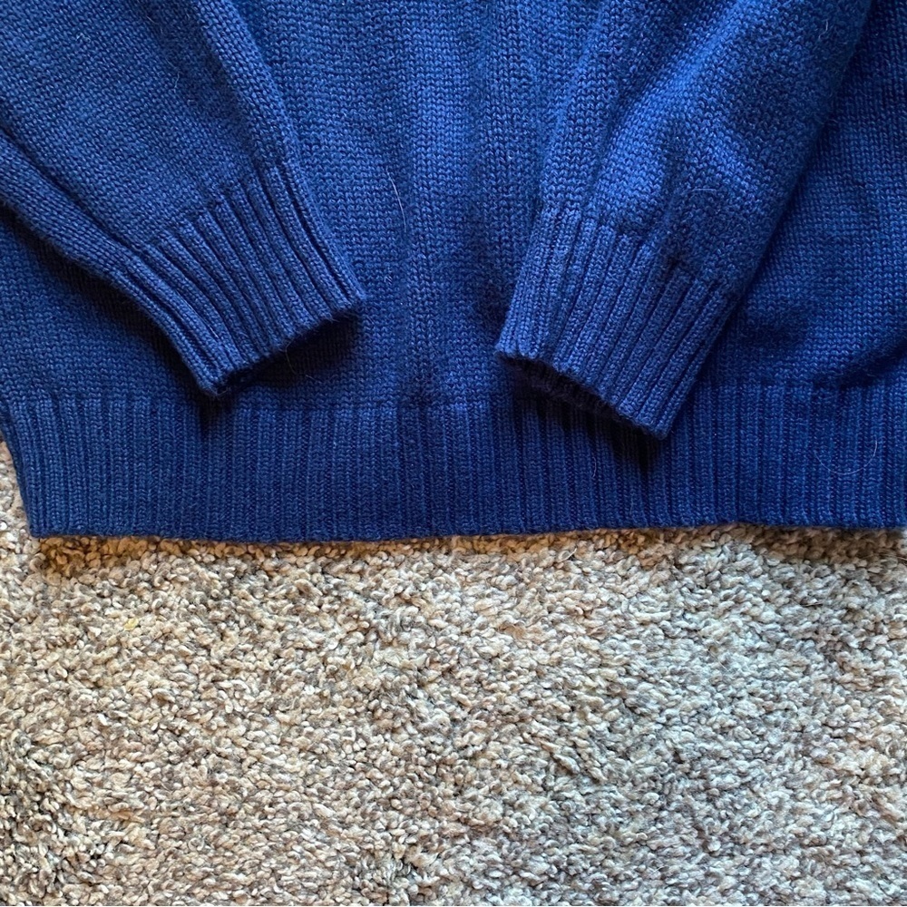 Carters Knit Abominable Snowman Sweater Sz 6 - Picture 4 of 7